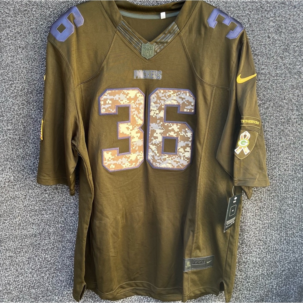 NFL Green Bay Packers Salute to Service Jersey